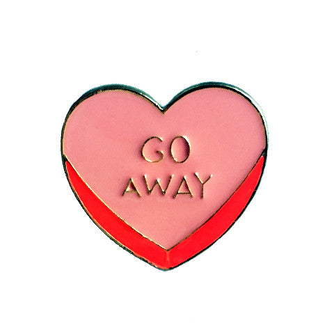 BEVERLY HEART PIN - Kiss and Wear