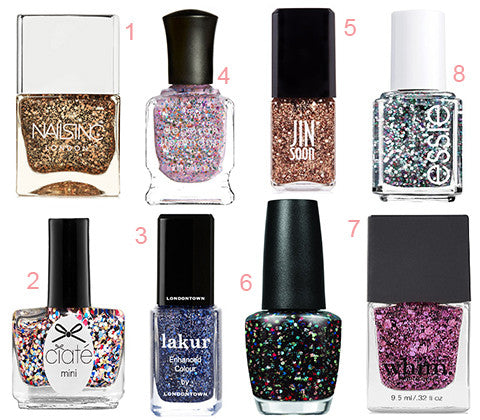 8 Sparkly Nail Polishes We Can't Live Without