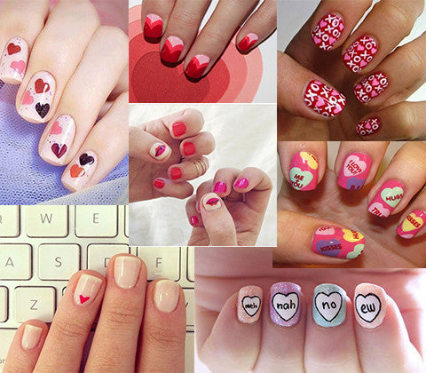 Ridiculously Sweet Valentine’s Day Nail Art Designs