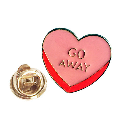 BEVERLY HEART PIN - Kiss and Wear